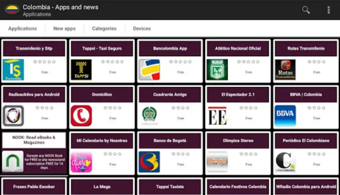 Colombian apps android App screenshot 2